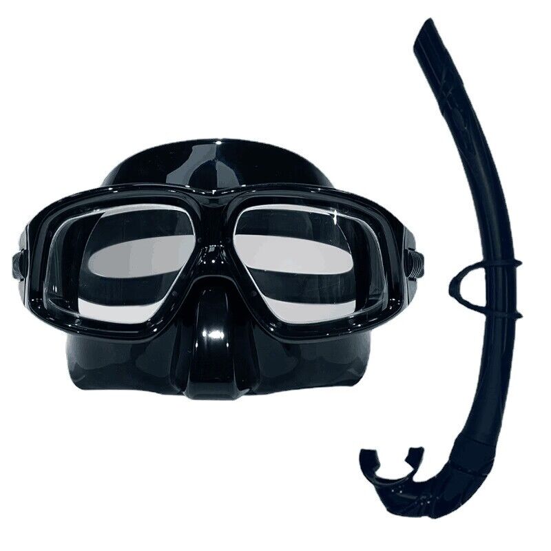 Snorkel Mask Full Face - Tauchmaske Freitauch-Oberflächenspiegel Hochauflösende Antibeschlag-Linse Schnorchelmaske Ausrüstung