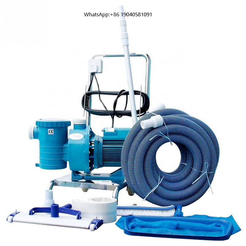 Pool Vacuum Manual - Hocheffizientes Wasser-Kronen-Komplett-Reinigungsset, manuelle Abwasser-Pool-Werkzeuge & Zubehör,