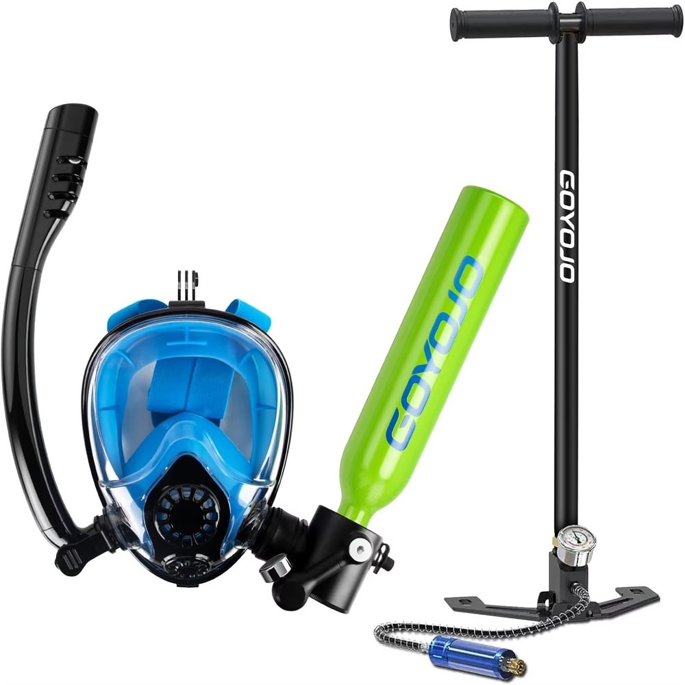 0,5L Tauchflasche Vollgesichts – Snorkel Mask Full Face Bewertung und Preis