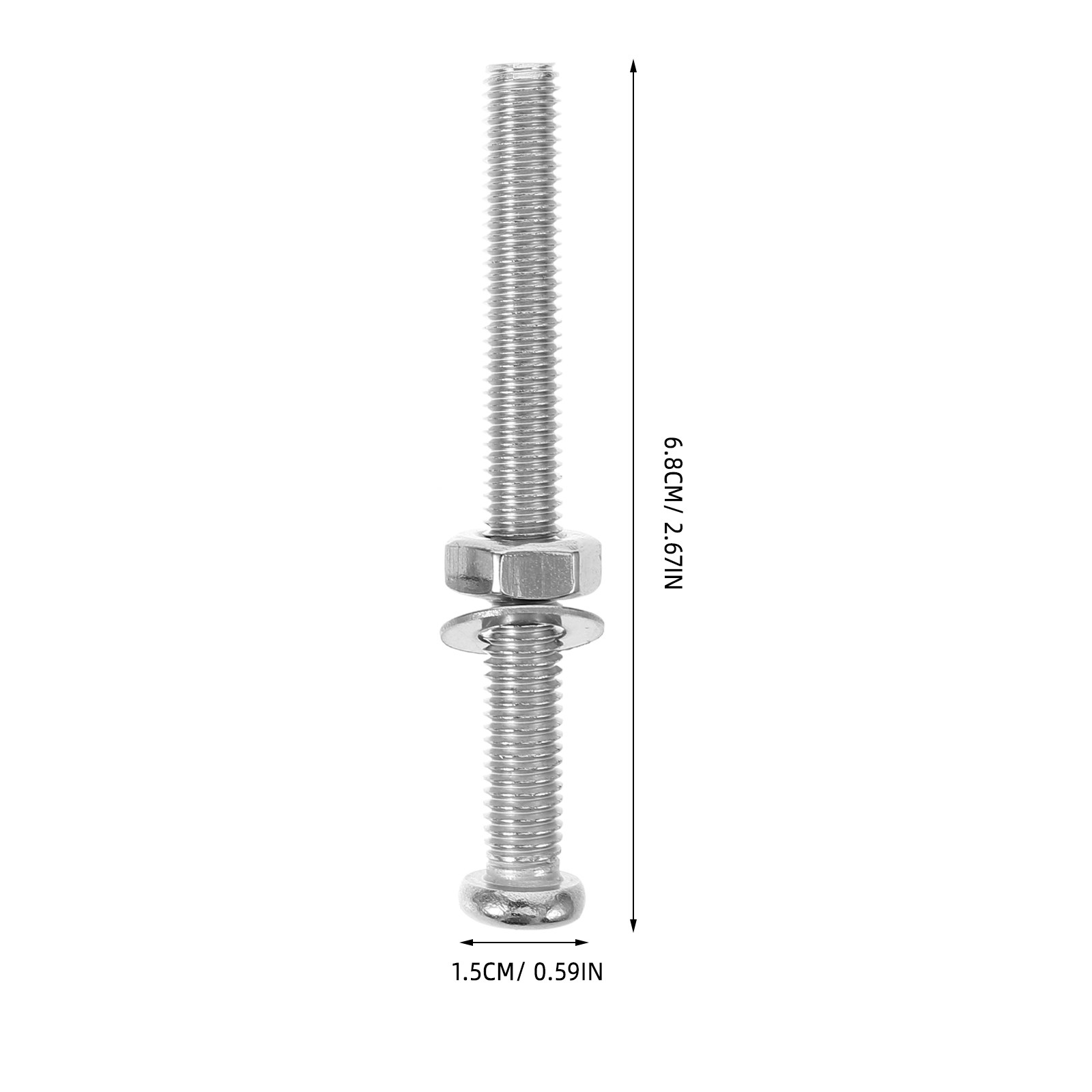 6 Stück Pool-Treppenschrauben, – Pool Ladder Above Ground Bewertung und Preis