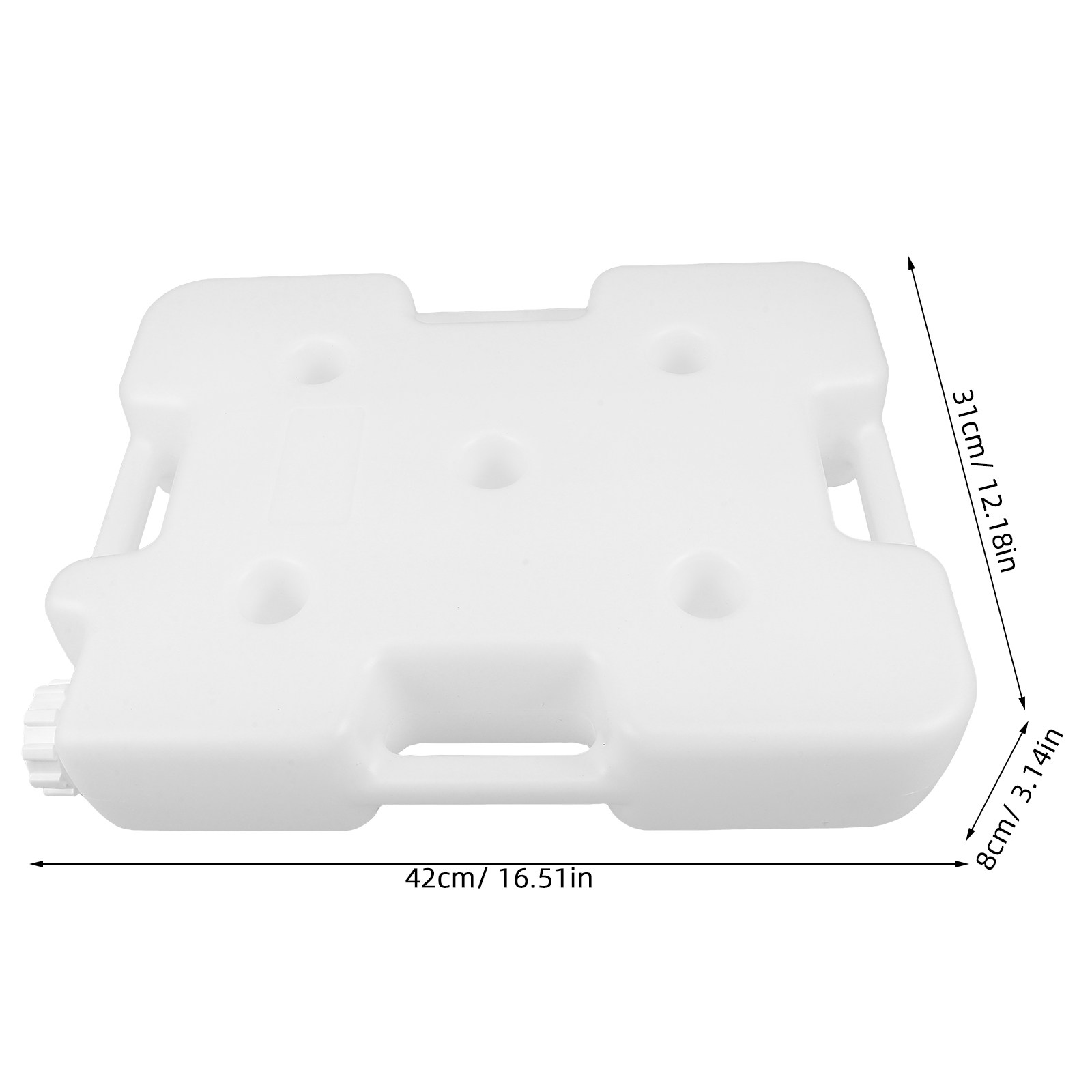 1 Set Kunststoff-Gewichtskaste – Pool Ladder Above Ground Bewertung und Preis