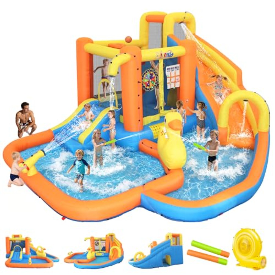 Aufblasbarer Wasserpark für Ki – Water Slide Inflatable Bewertung und Preis