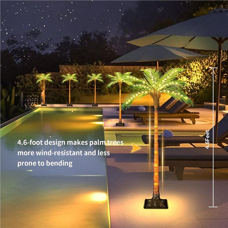ABRW-Solar-Palmenlichter mit l – Pool Light Solar Rechargeable Bewertung und Preis