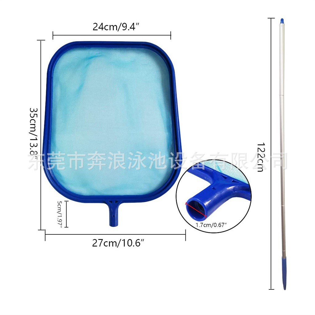 48 Zoll Pool-Laubnetz mit 5 Al – Pool Skimmer Net Bewertung und Preis